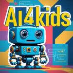 AI kids with robot